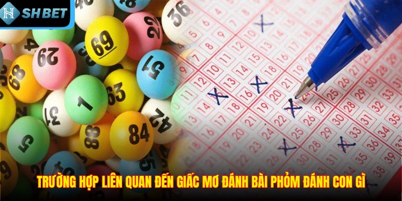 Trường hợp liên quan đến giấc mơ đánh bài phỏm đánh con gì